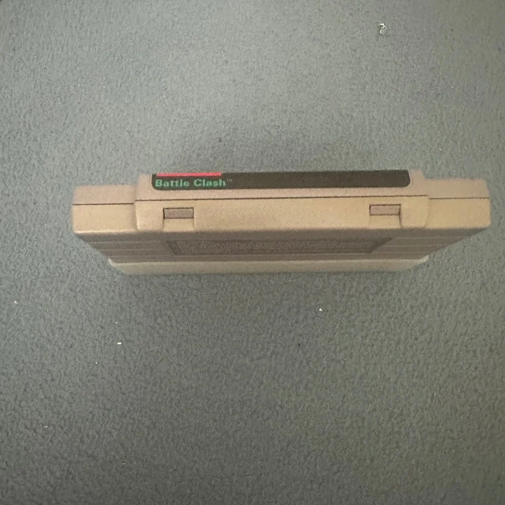 Battle Clash Nintendo SNES Super Scope Game Cartridge SNS-BT-USA Grey SNS-006